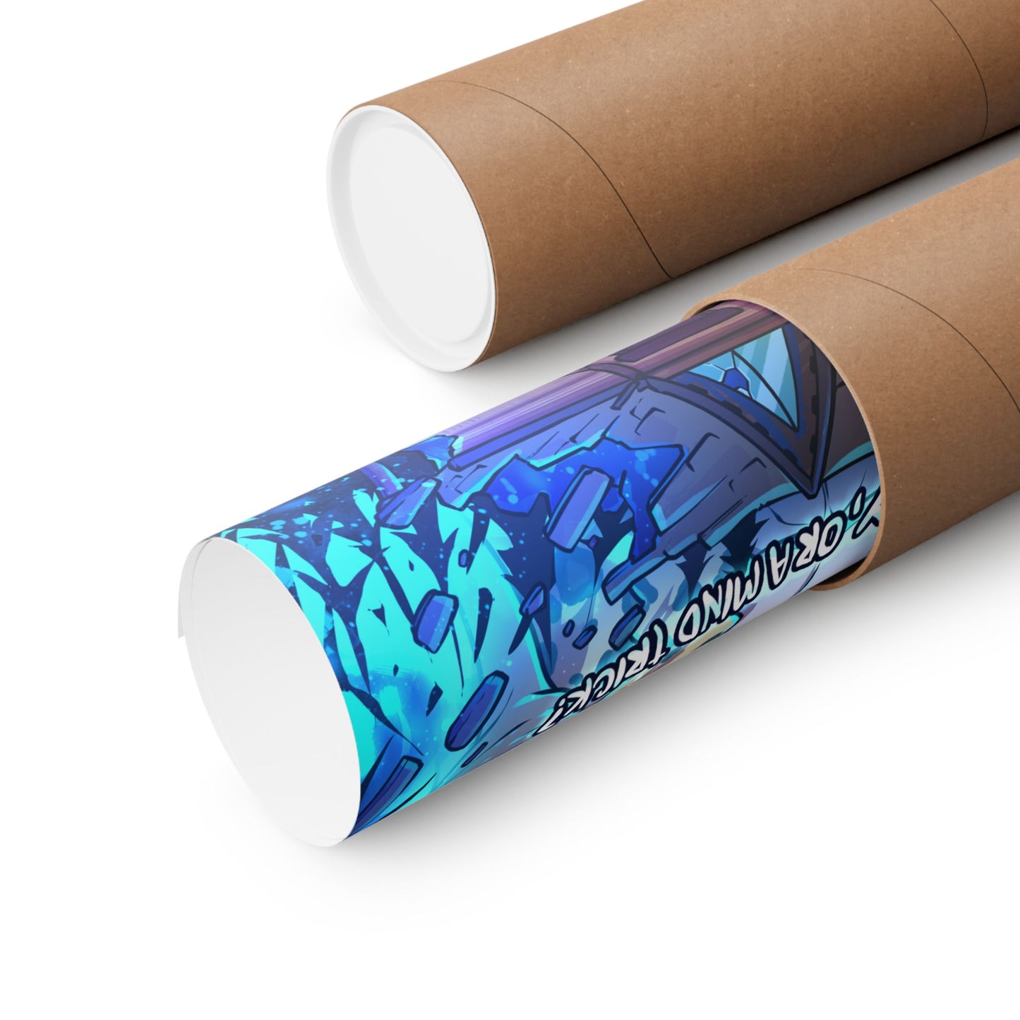 Lamb Brothers Mind Tricks Matte Vertical Poster