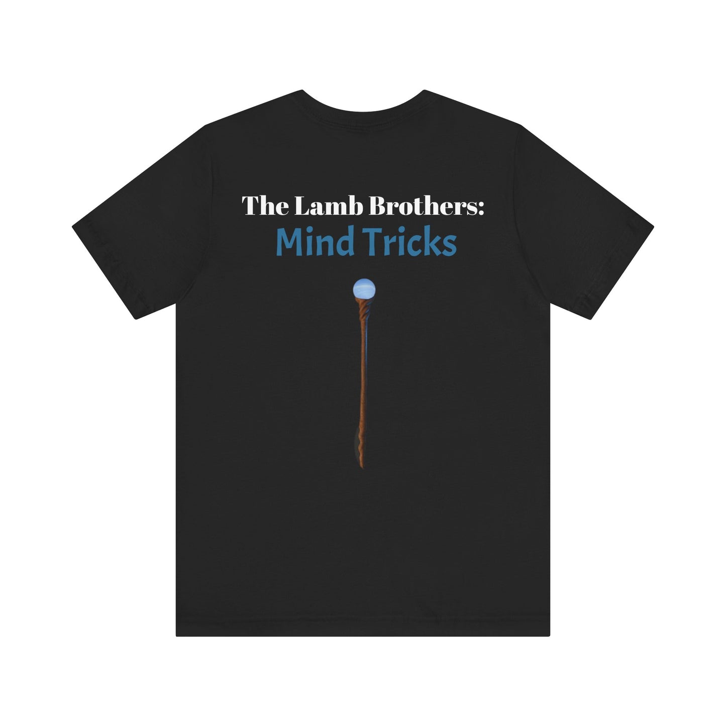 The Lamb Brothers: Mind Tricks Staffmaster T-Shirt (With Back)