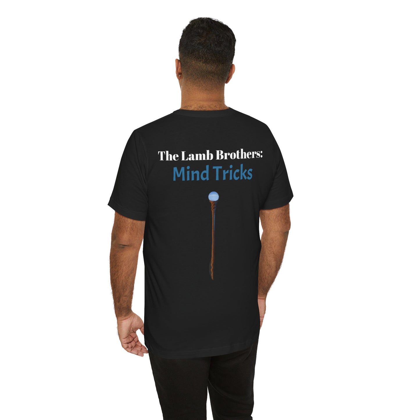 The Lamb Brothers: Mind Tricks Staffmaster T-Shirt (With Back)